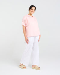 Claire Soft Roll Neck Top