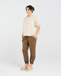 Claire Soft Roll Neck Top