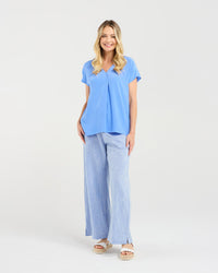 Leonne V-neck Shell Top