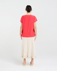 Leonne V-neck Shell Top