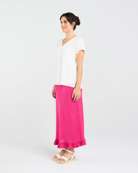 Leonne V-neck Shell Top