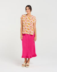 Octivia Scoop Hem Top