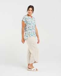 Octivia Scoop Hem Top