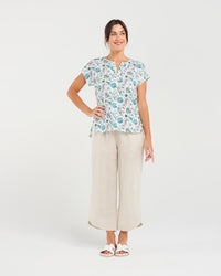 Octivia Scoop Hem Top