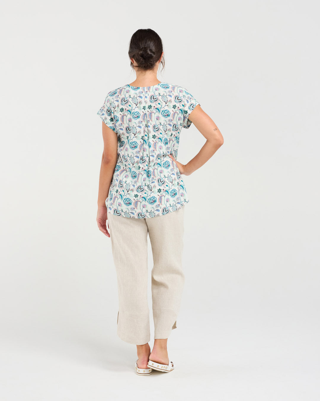 Octivia Scoop Hem Top