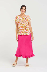 Octivia Scoop Hem Top