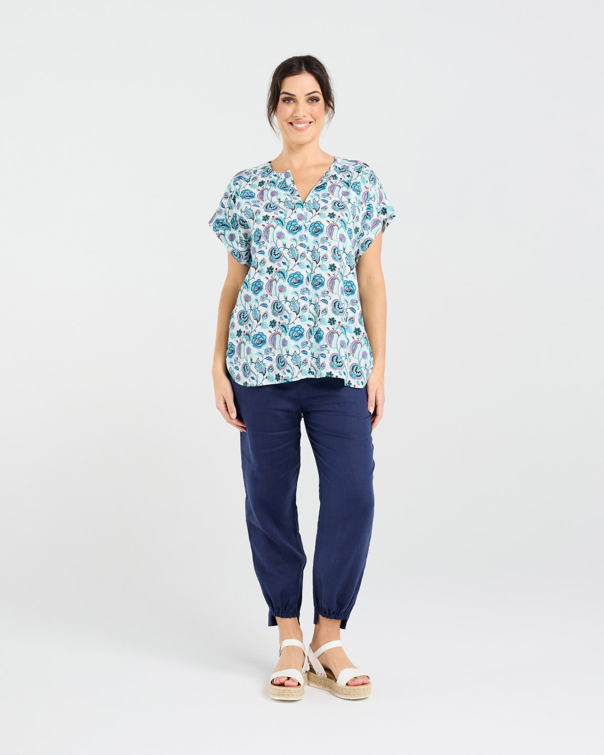 Octivia Scoop Hem Top