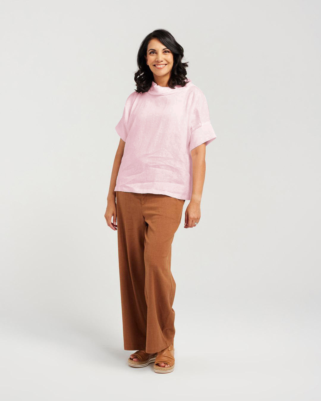 Soft Roll Neck Magyar Top