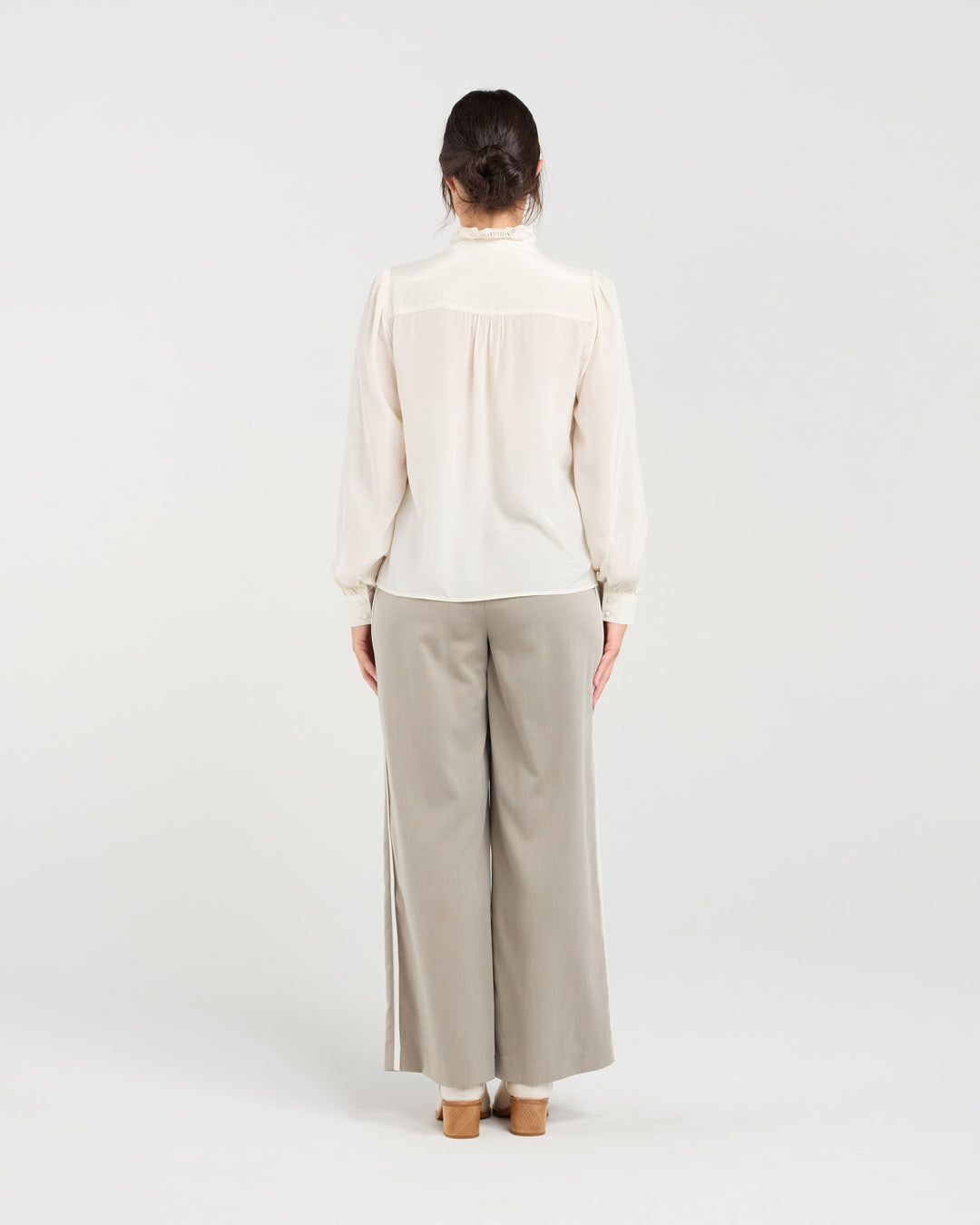 Amelia Lace Trim Shirt