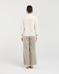 Amelia Lace Trim Shirt