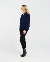Amelia Lace Trim Shirt