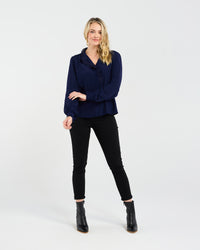 Amelia Lace Trim Shirt