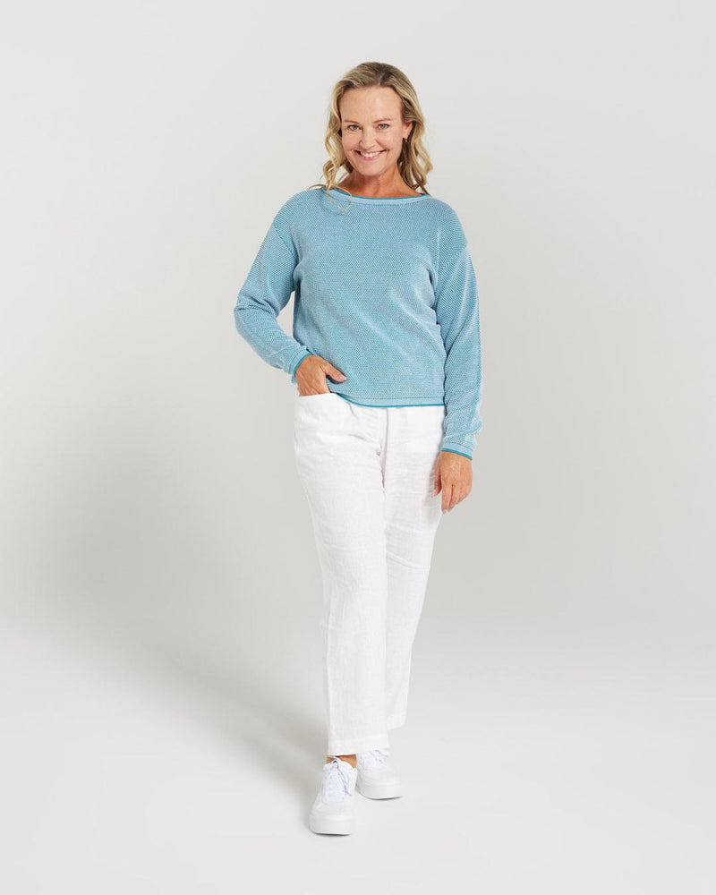 Cotton Microdot Knit