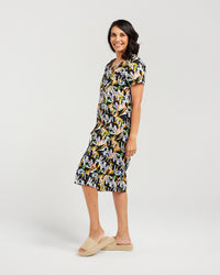 Bird of Paradise Bubble Hem Dress