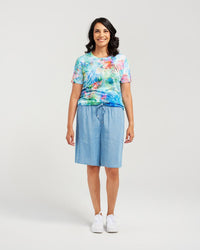 Peacock Multi Tee
