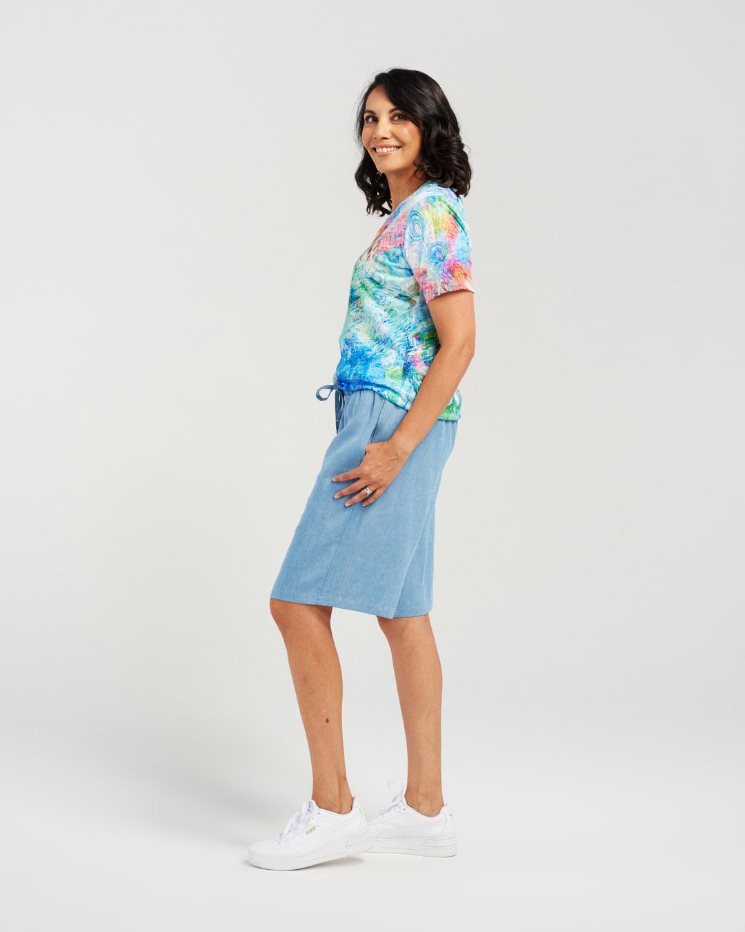 Peacock Multi Tee