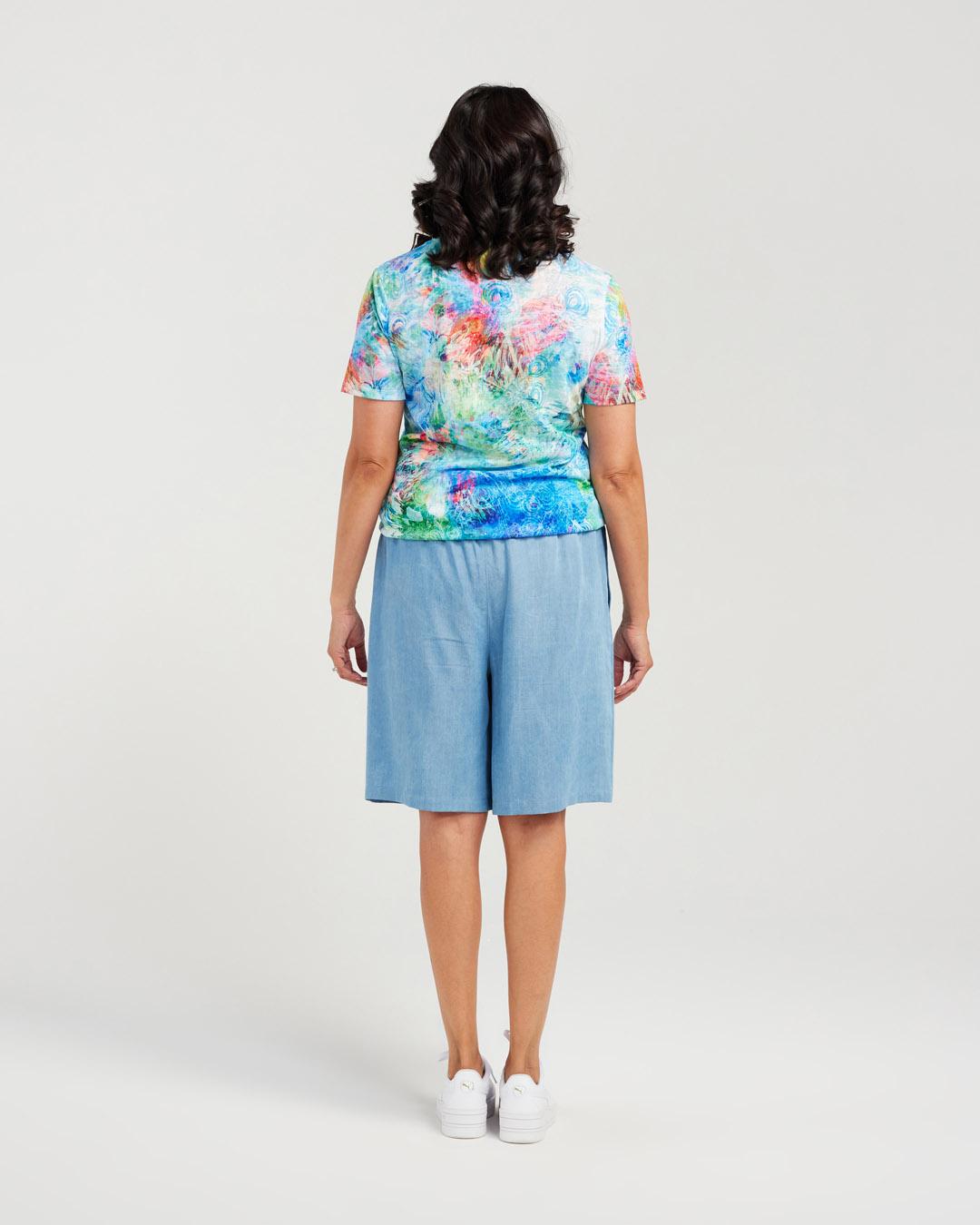 Peacock Multi Tee