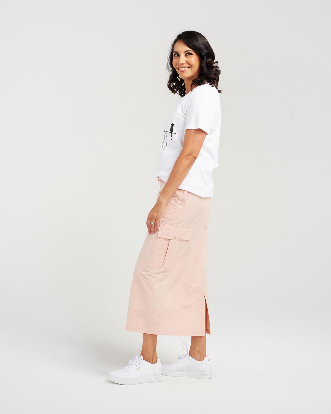 Cotton Cargo Skirt