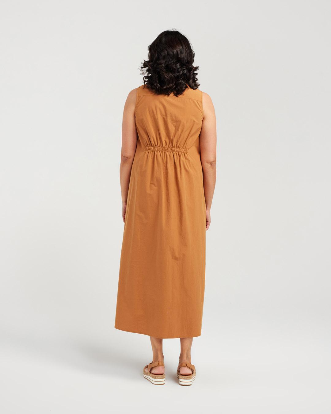 Cotton Cross Front Dress