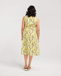 Sleeveless Ikat Dress
