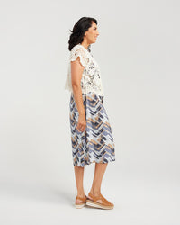 Short Sleeve Crochet Cardigan
