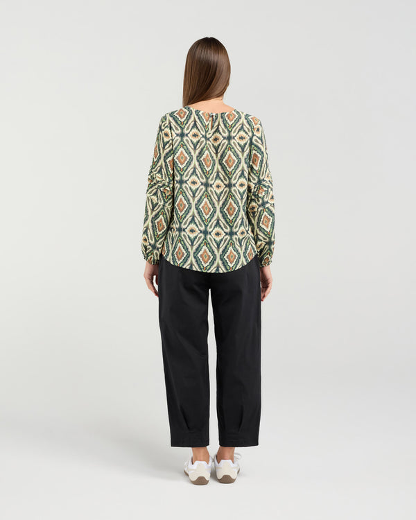 Skylar Pintuck Sleeve Top