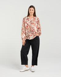 Monica Gathered Sleeve Top