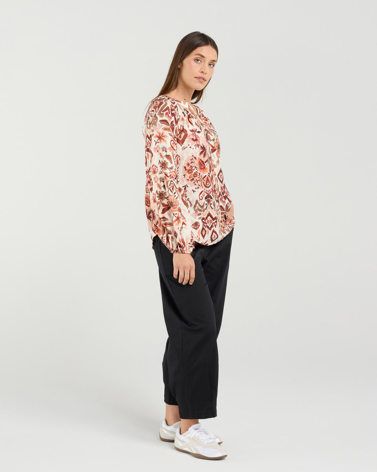 Monica Gathered Sleeve Top