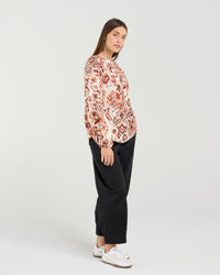 Monica Gathered Sleeve Top