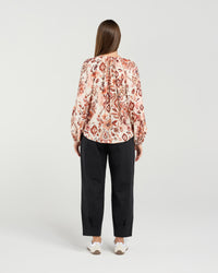 Monica Gathered Sleeve Top