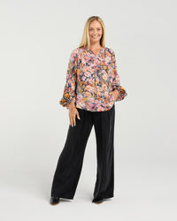 Phoebe Gathered Sleeve Top