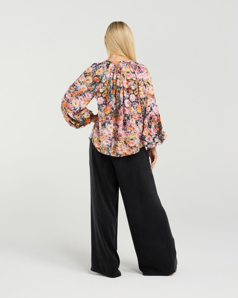 Phoebe Gathered Sleeve Top