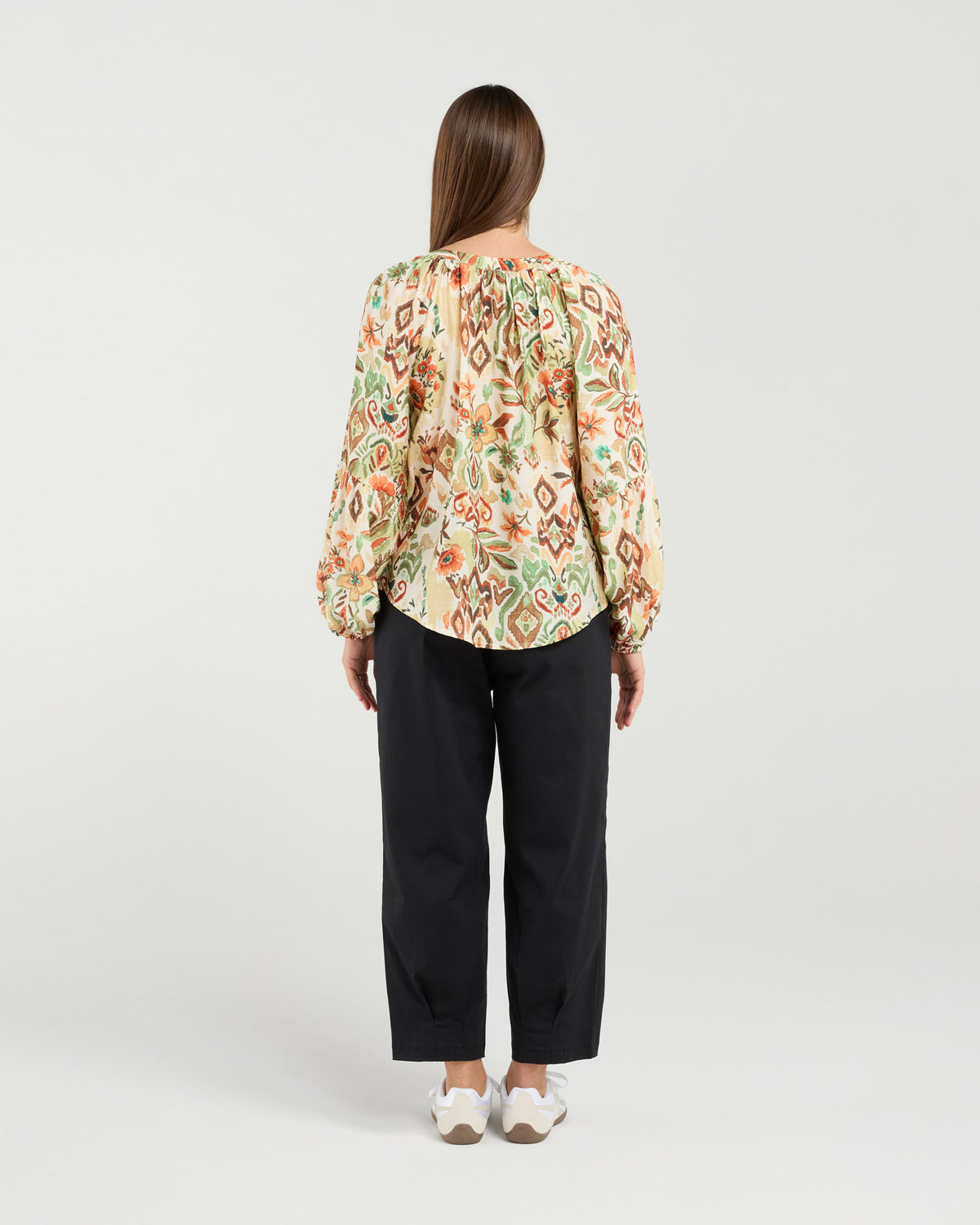 Monica Gathered Sleeve Top