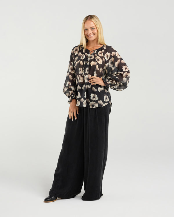 Samantha Pinstitch Detail Blouse