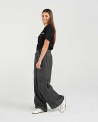 Apollo Linen Denim Wide leg Jeans