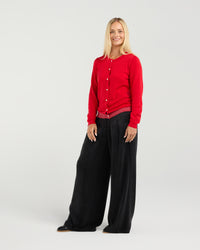 Pearl Button Front Cardi