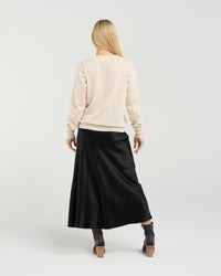 Astor Pleat Sleeve Knit