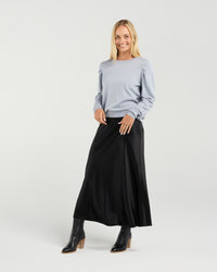 Astor Pleat Sleeve Knit