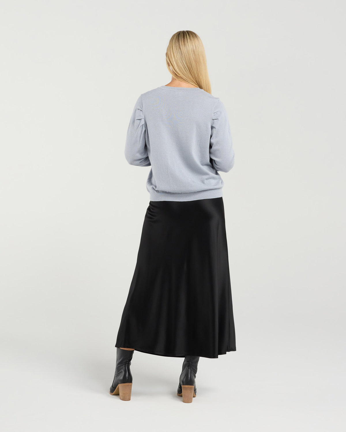 Astor Pleat Sleeve Knit