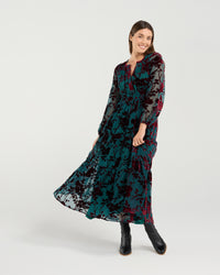 Mikayla Viscose Burnout Dress