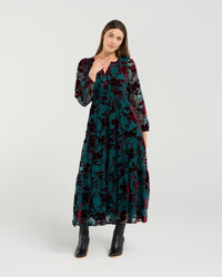 Mikayla Viscose Burnout Dress