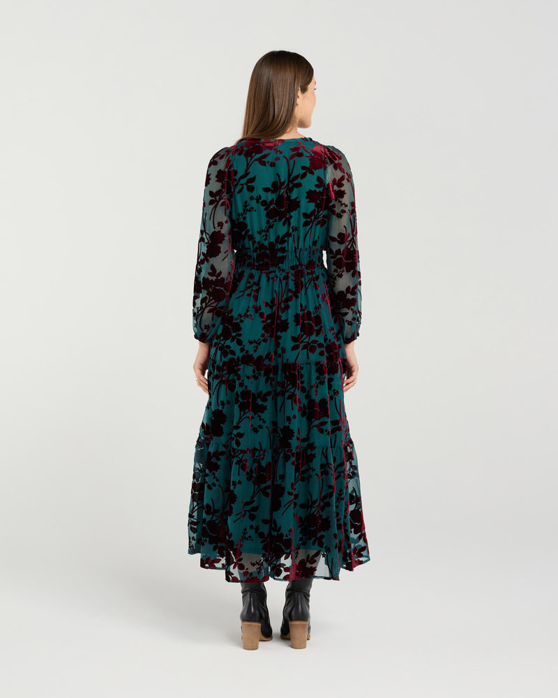 Mikayla Viscose Burnout Dress