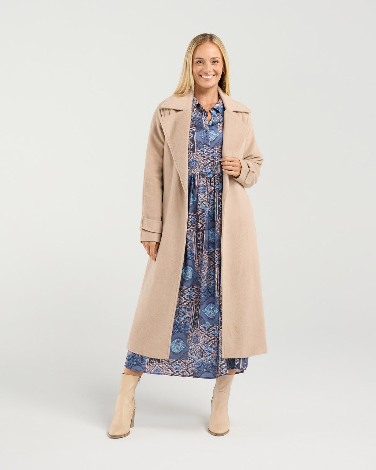 Camille Wool Blend Coat