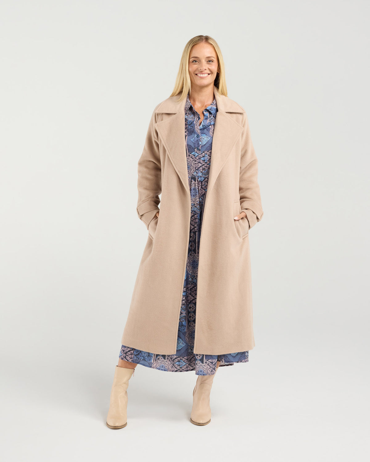 Camille Wool Blend Coat