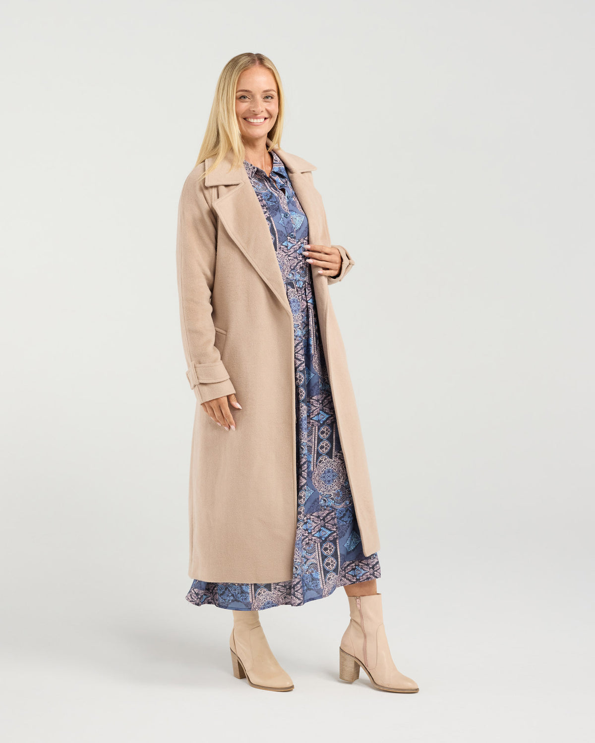 Camille Wool Blend Coat
