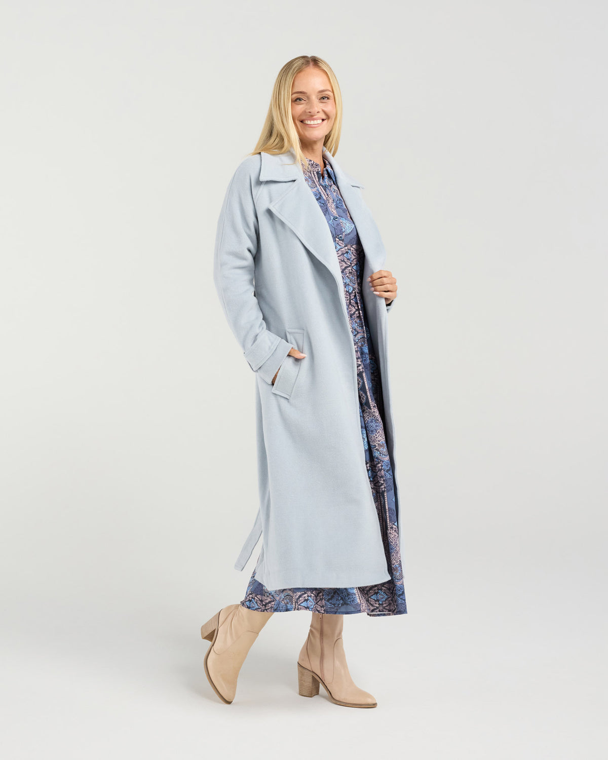 Camille Wool Blend Coat