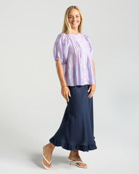Bridget Pintuck Top - Plain