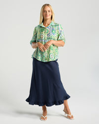 Darrell Gathered Waist Top