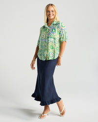 Darrell Gathered Waist Top