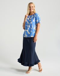 Carine Frill Hem Skirt